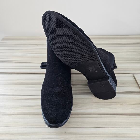 asos Black Men's Chelsea Ankle Boots Size S - Picture 7 of 9